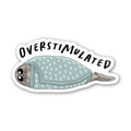 Overstimulated Seal In Blanket Sticker