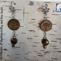 Red Tiger's Eye Earrings