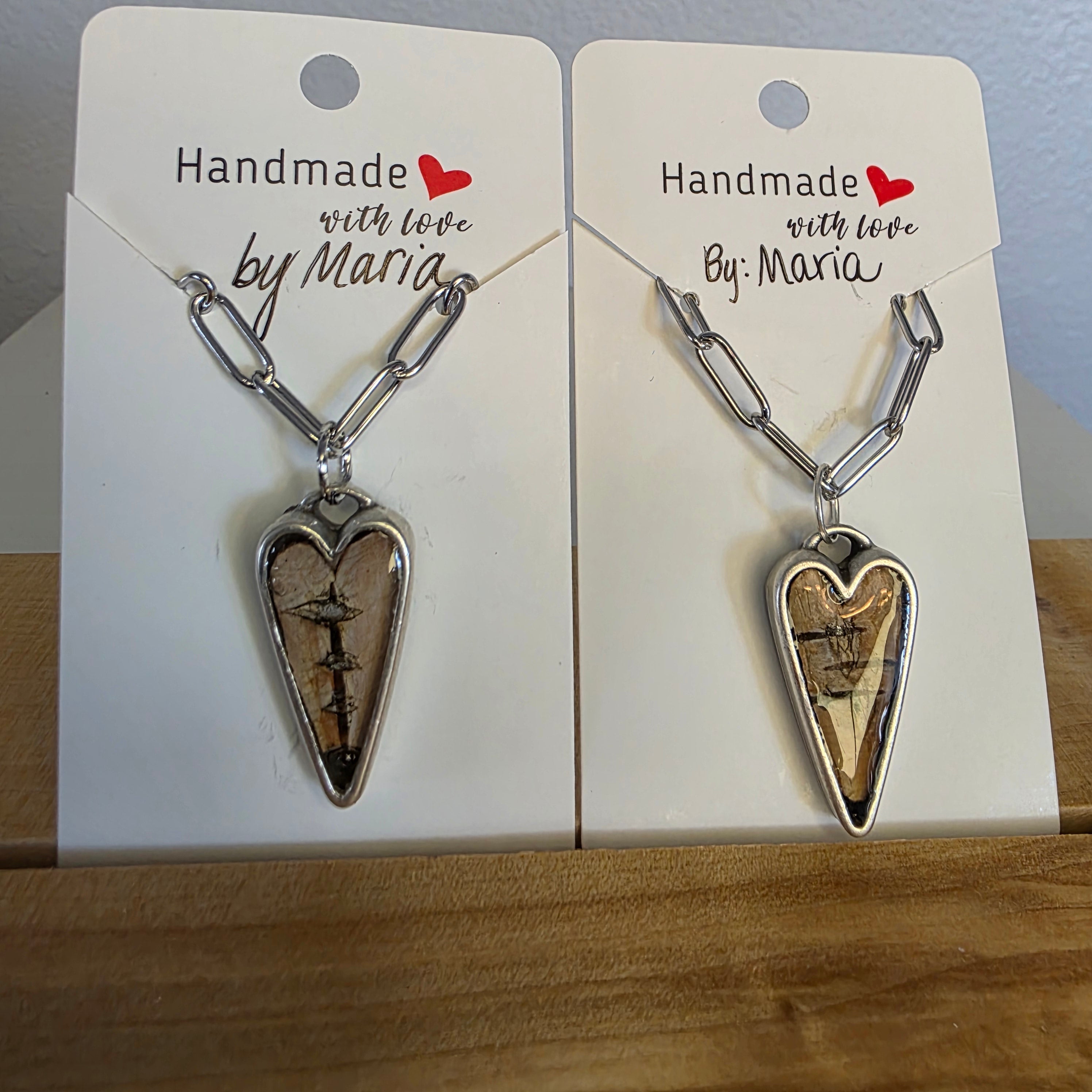 Birch Bark necklaces