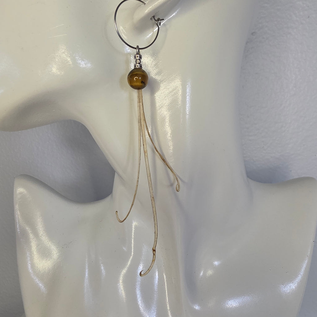 Bearded Seal Whisker Earrings