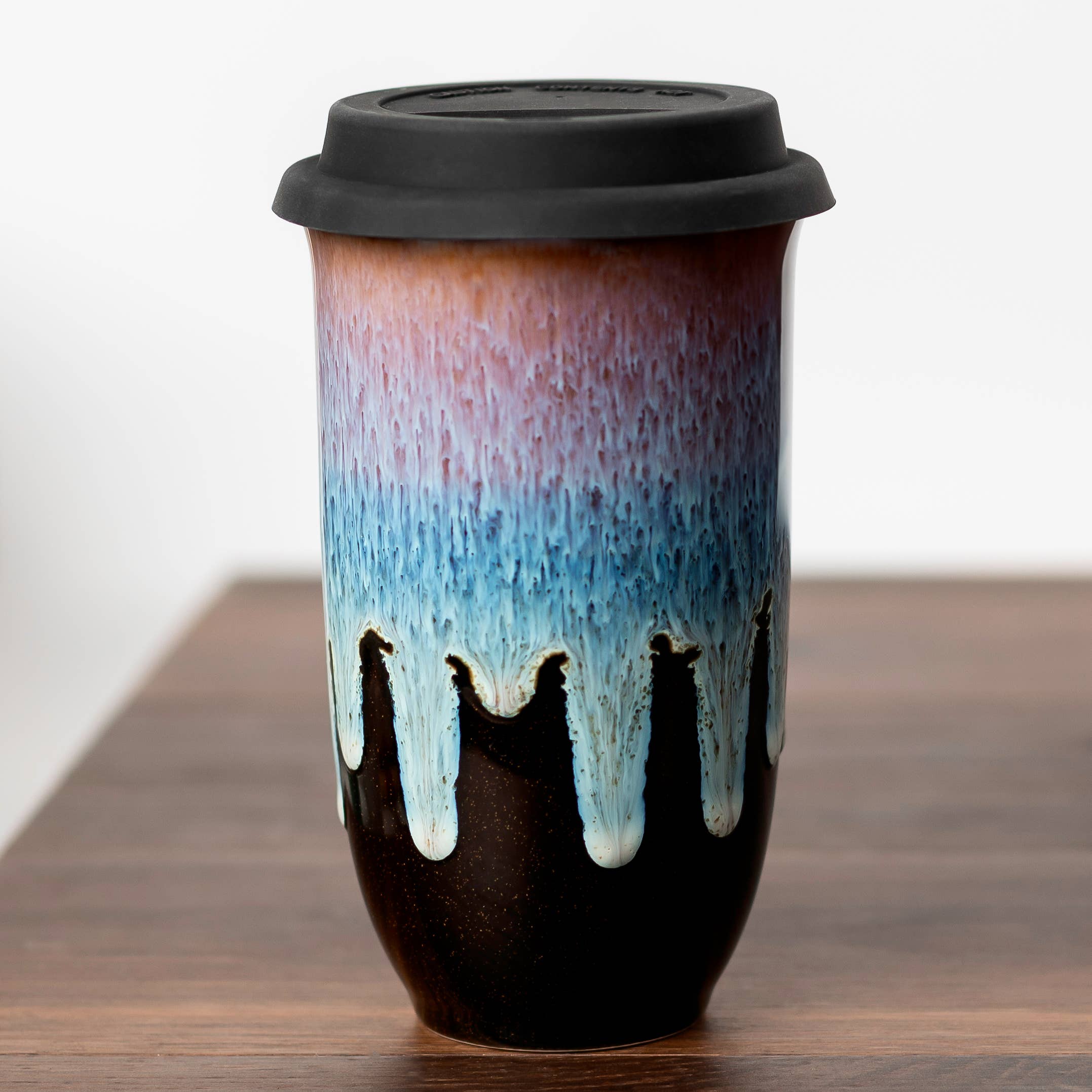 Monsoon Ceramic Travel Mug – 16oz with Lid & Sleeve