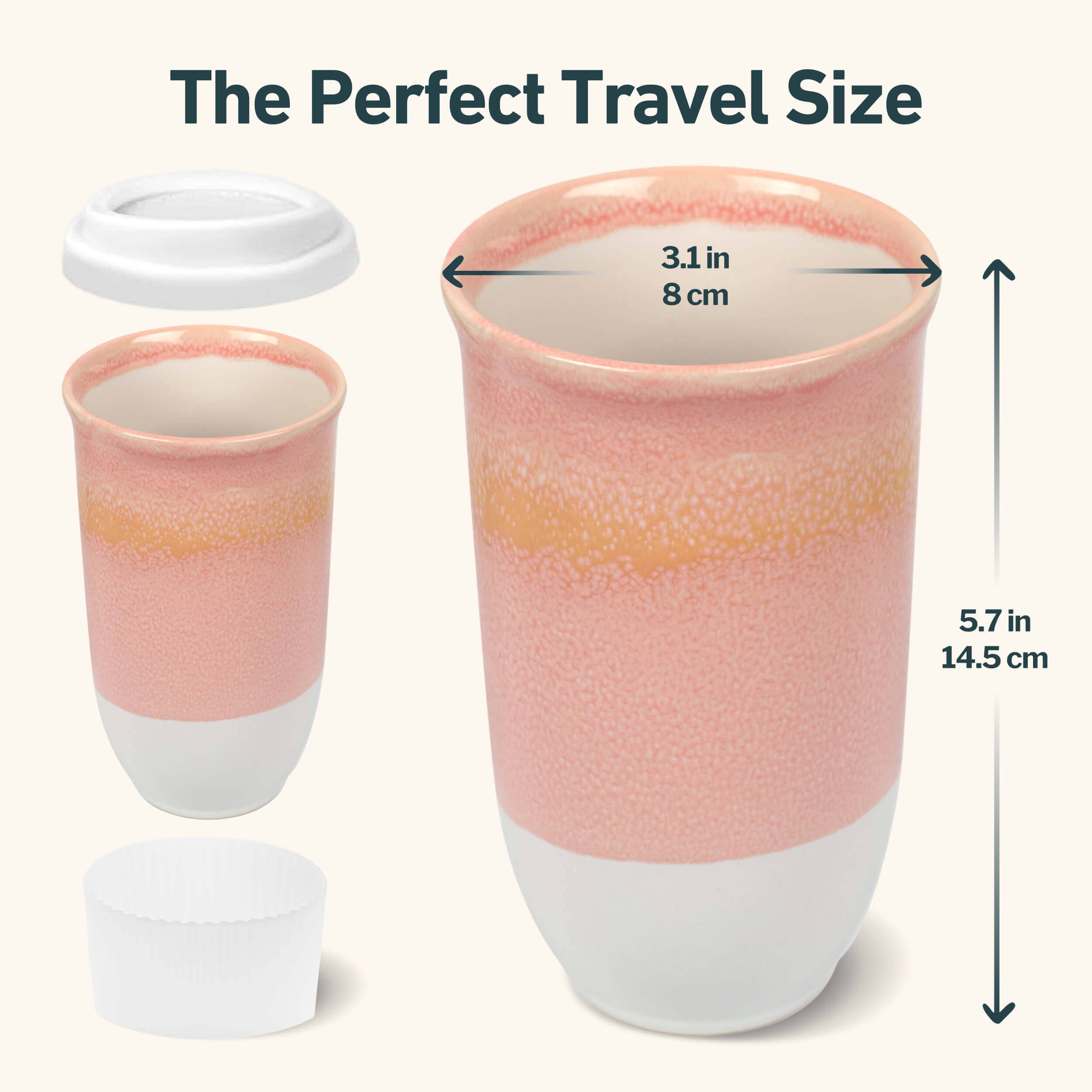 Afterglow Cup 16oz (Includes Lid & Band)